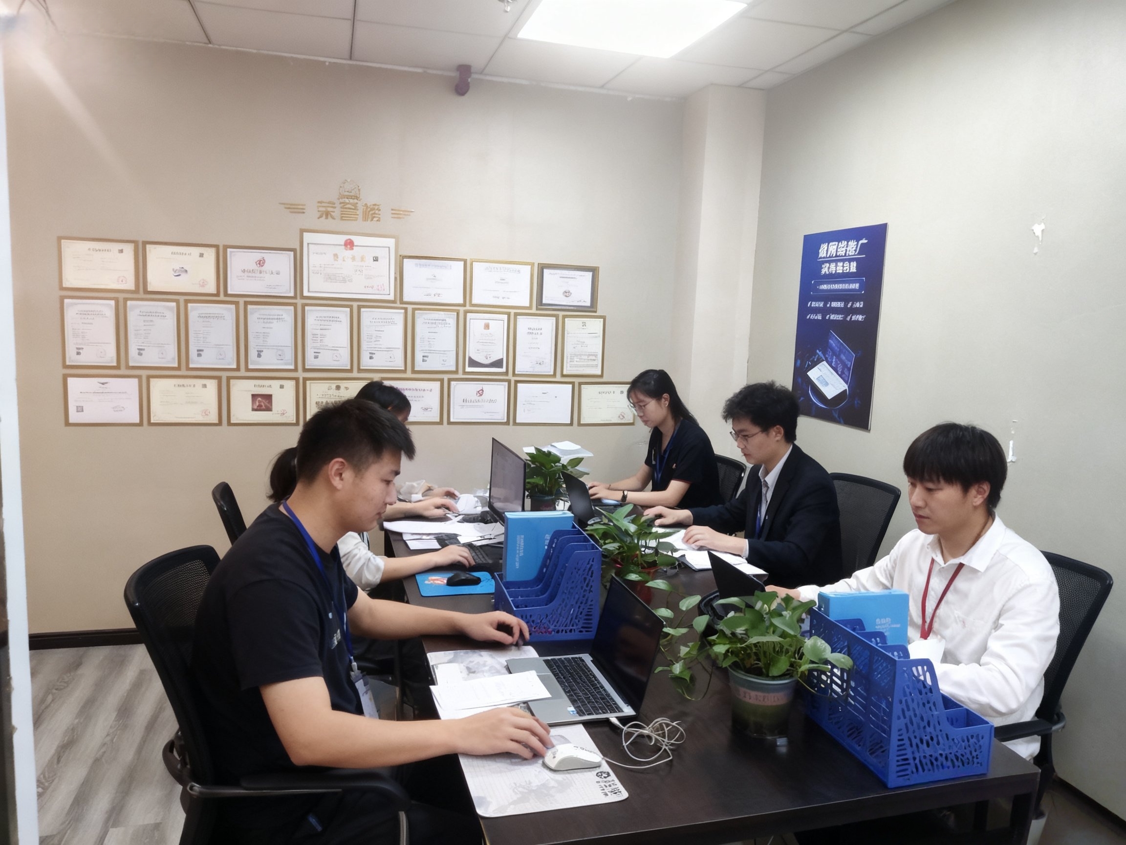 公司实拍：剪辑制作环境